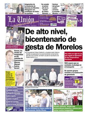 La Unión de Morelos 03 Mayo 2012
