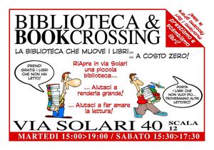 Biblioteca & BookCrossing in Via Solari 40 a Milano