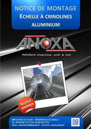 Notice de montage Echelle à crinoline nouvelle génération