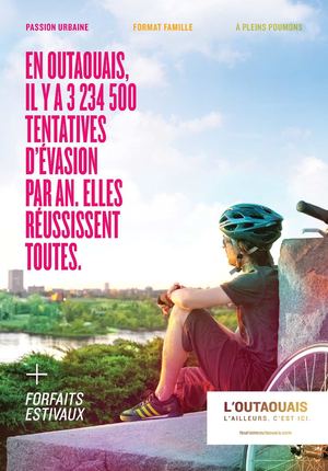 Escapades et forfaits en Outaouais. Été 2012