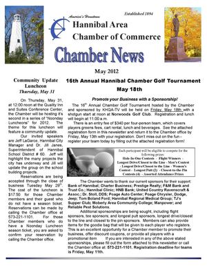 May 2012 Newsletter