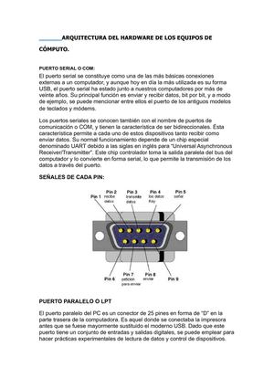 arquitectura del hardware de equipo de computo