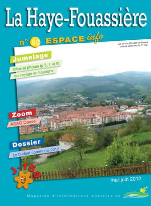 Espace Info n°80 - mai 2012