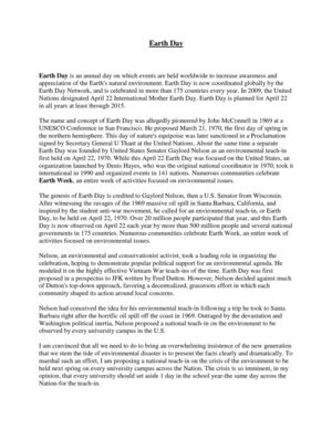 Earth Day