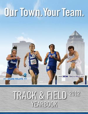 2012 Drake Track And Field Media Guide