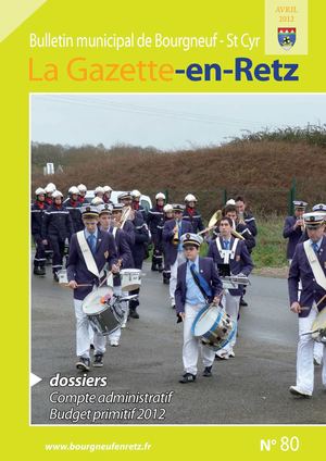 Bulletin Municipal - Bourgneuf en Retz - Avril 2012