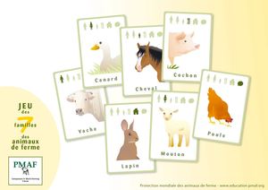 Les animaux de la ferme