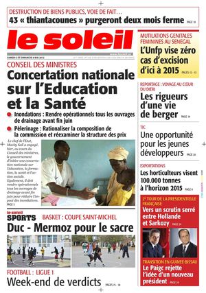 Edition du 5-6 mai 2012