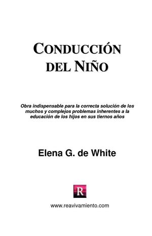 CONDUCCION DEL NIÑO  CAP.1,2,3