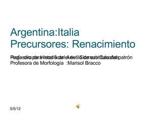 Trabajo Hist. del Arte y Morfologia.-Cuadro comparativo