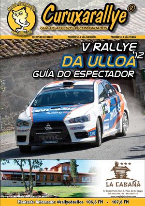 Guía do Espectador - V Rallye Comarca da Ulloa 2012 - Curuxarallye®