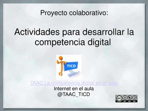 Interesante 50 actividades con TICs