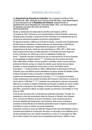 separacion de panama