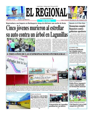 El Regional del Zulia 07-05-2012