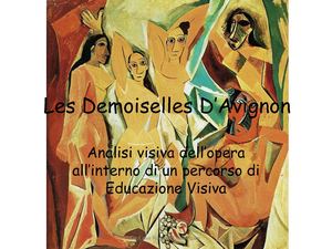 Analisi visiva: Les damoiselles d'Avignon
