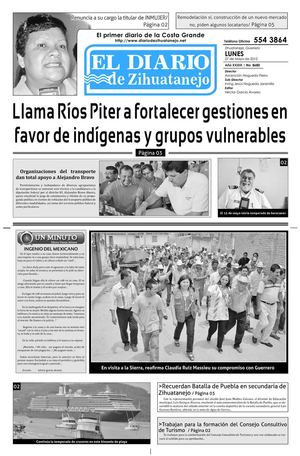 Edición Lunes 07 de Mayo de 2012