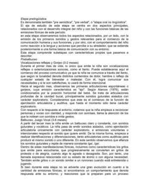 etapa prelinguistica