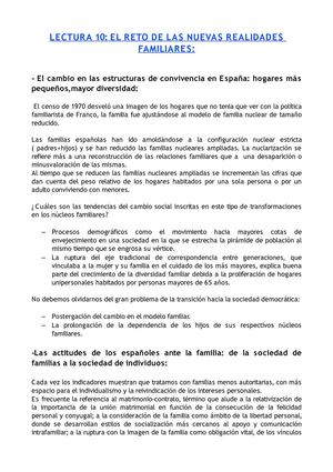 El reto de las nuevas realidades familiares