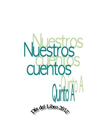 Nuestros cuentos 5º A