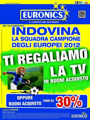 Volantino euronics gruppo Tufano dal 7/5 al 23/05/2012