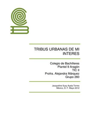 Tribus Urbanas