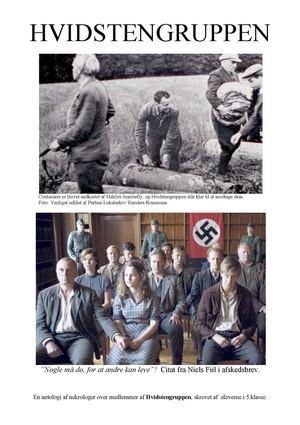 En antologi af nekrologer over medlemmer af Hvidstengruppen