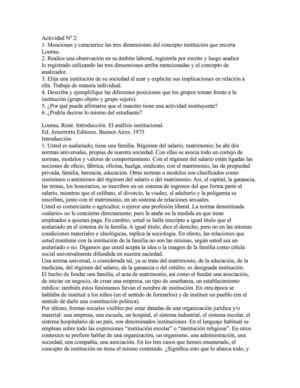 Análisis institucional