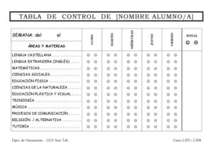 tabla-de-control-del-alumno