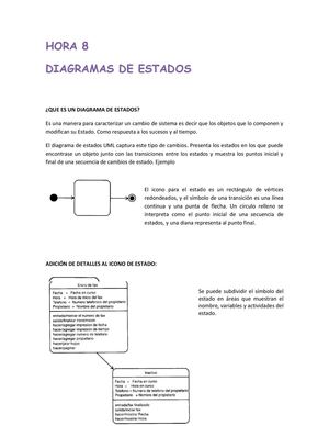 Hora 8- Diagrama de estados