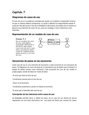 Capitulo 7 Diagramas de casos de uso