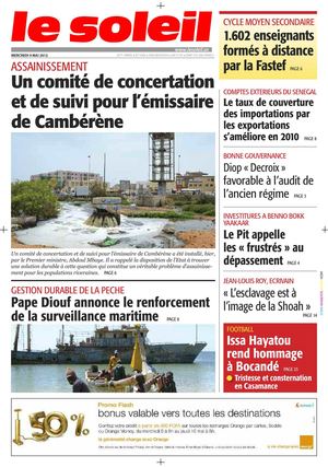 Edition du 9 mai 2012