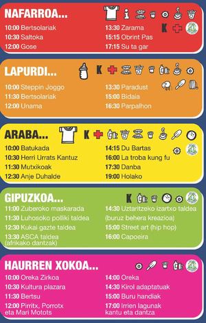 Herri Urrats 2012 - Egitaraua