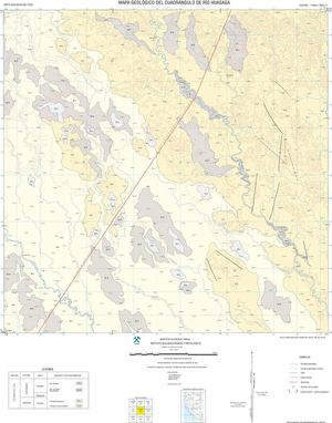Mapa Geológico del Cuadrángulo Río Huasaga (7-j)