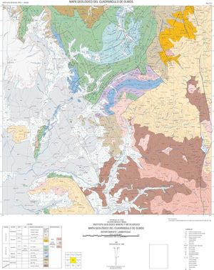 Mapa Geológico del Cuadrángulo Olmos (12-d)