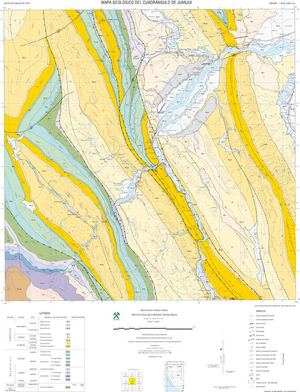 Mapa Geológico del Cuadrángulo Juanjuí (15-j)