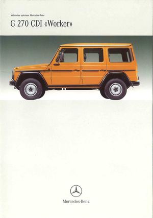 Mercedes G 461 Swiss Worker