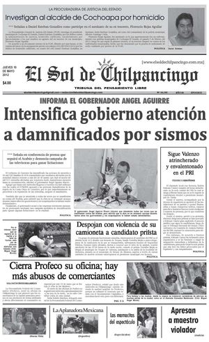 El Sol de Chilpancingo - 10 Mayo 2012