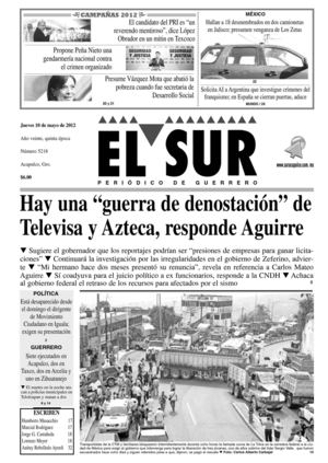 El Sur 10 de mayo de 2012