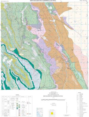 Mapa Geológico del Cuadrángulo Pataz (16-h)