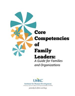 Core Competencies of Family Leaders: A Guide for Families and Organizations