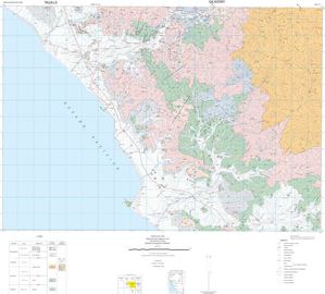 Mapa Geológico del Cuadrángulo Trujillo(17-e), Salaverry(17-f)