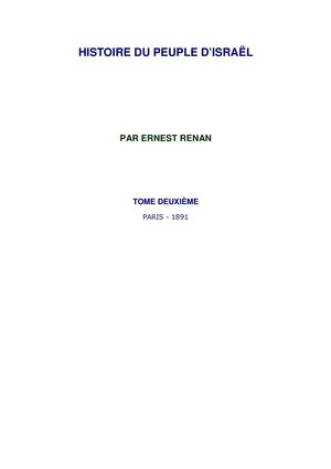 Histoire d'Israel 2