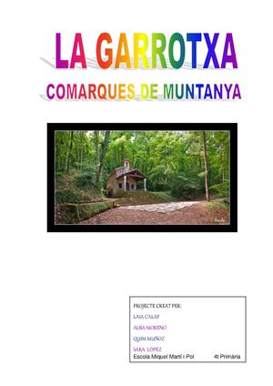Projecte Comarques 4tB: La Garrotxa