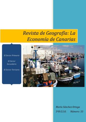 Revista de Geografía - María Sánchez