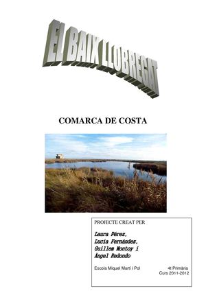 Projecte Comarques 4tB: Baix Llobregat