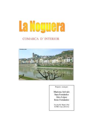 Projecte Comarques 4tB: La Noguera