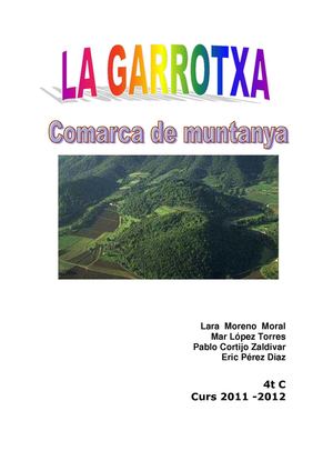 Projecte Comarques 4tC: La Garrotxa