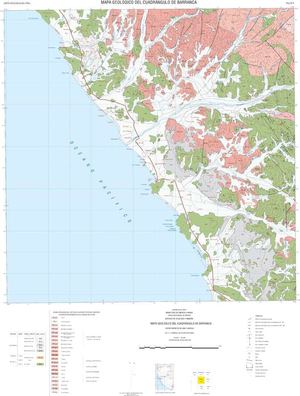 Mapa Geológico del Cuadrángulo Barranca (22-h)