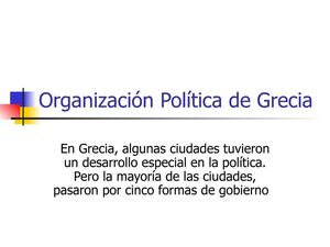 Organización Política de Grecia power verito