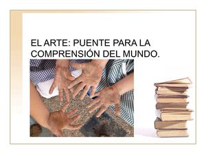 FUNDAMENTACIÓN PROYECTO ARTE 2012